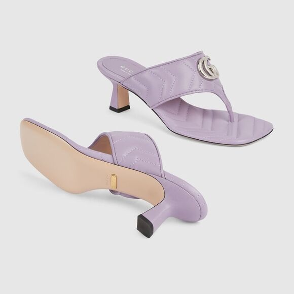 Brand new with box Gucci Women's Double G thong sandal size 10 - Picture 1 of 15